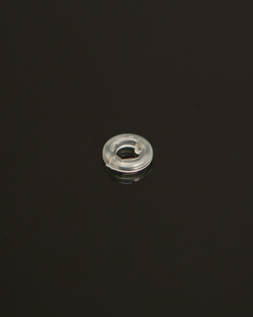 Coding Ring, Clear, Used for Reagent Bottle Connections, 10 Pack